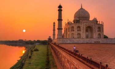 Sunset View TajMahal