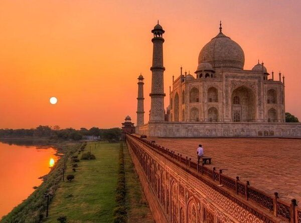 Sunset View TajMahal