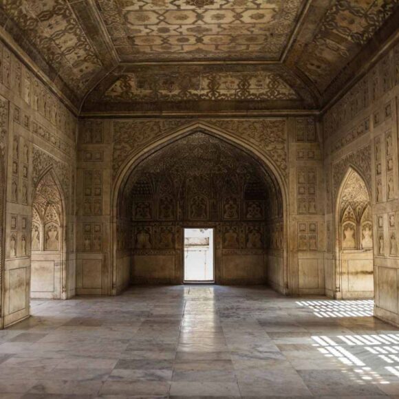 Agra Fort interior structure