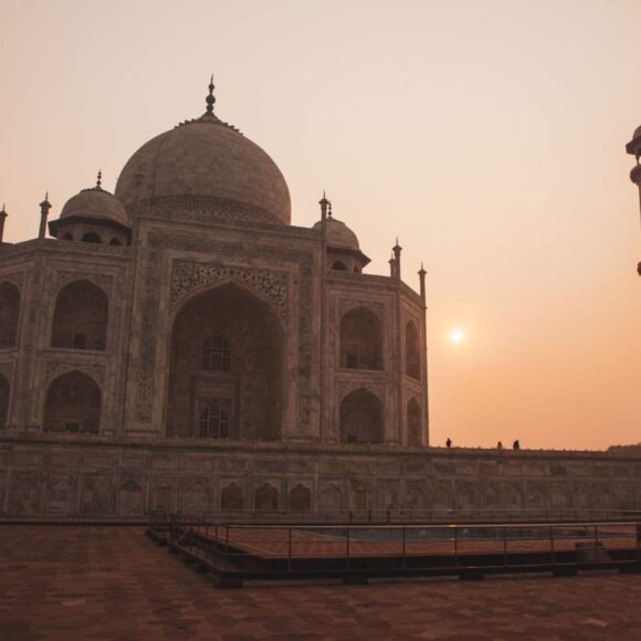 Taj Mahal in morning